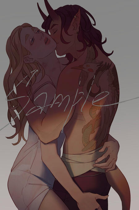 2 character portrait